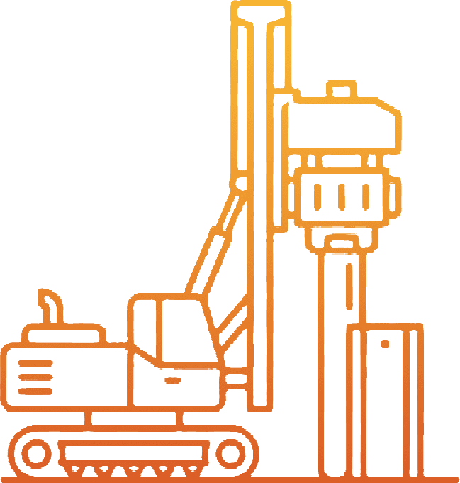 Vibratory Pile Driver