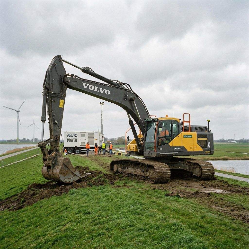 The Future Is Quiet: Inside The World's First 100% Electric Heavy Construction Site
