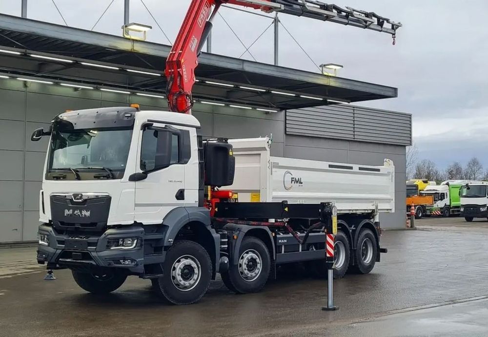 2025 MAN TGS 35.440 8x4 - Fassi Crane (New)
